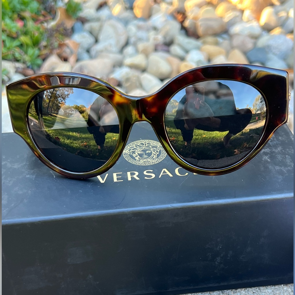 Versace Brown Ve4438b Sunglasses
